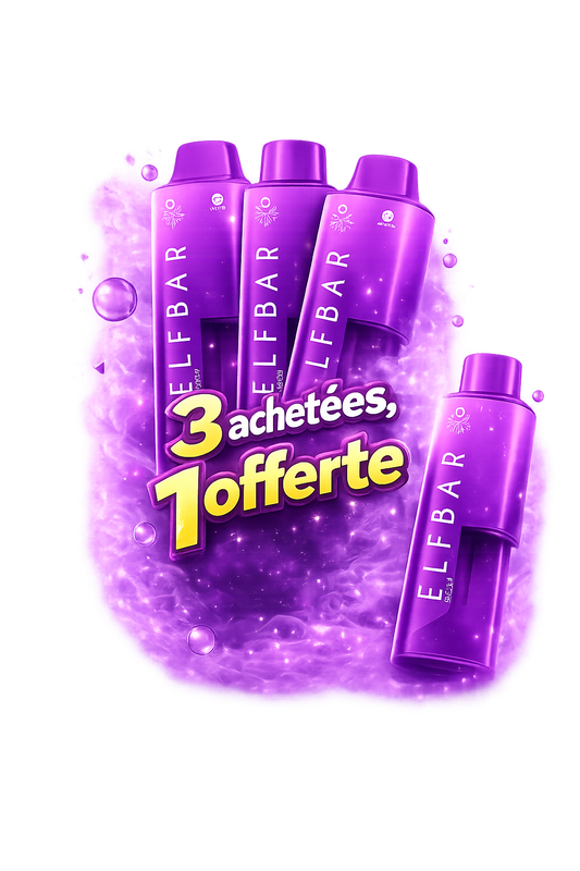 ELFBAR AF5000 - 3 achetées, 1 offerte.